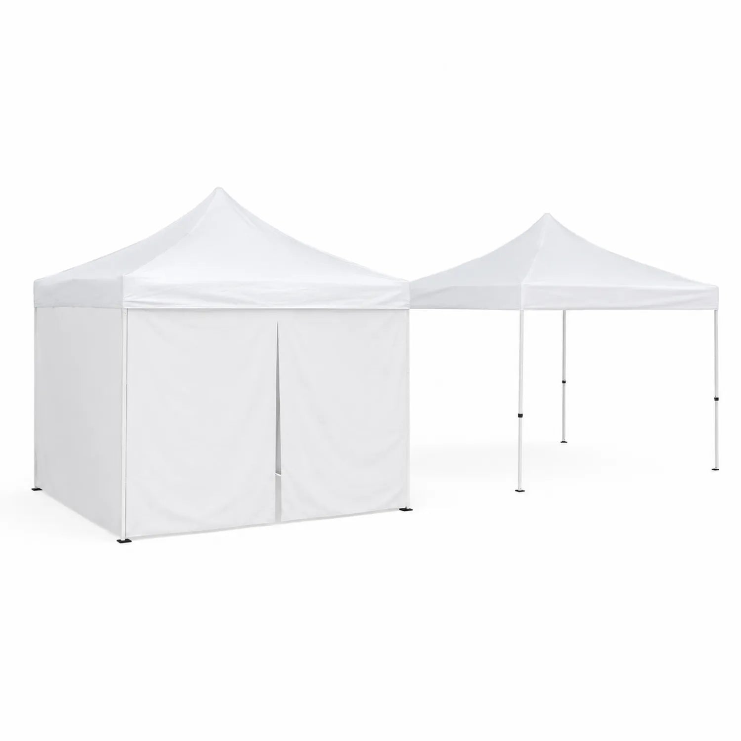 Tonnelle Pliante Blanche 3x3 m Toile Polyester Structure Acier