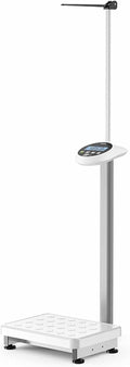 Báscula corporal – A 190, con pantalla, 190 Cm, 200 Kg, blanco