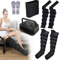 Botas de presoterapia: masaje por compresión de aire, entrenamiento de cuerpo completo, para brazos y piernas, de pie