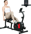 Bicicleta estática: con pantalla, 8 Niveles, SPORTNOW