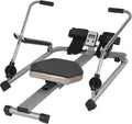 Máquina de remo: diseño compacto, resistencia ajustable, giratorio, 106 x 66 x 10 cm, 55 kg