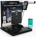 Báscula corporal - conexión Wi-Fi, conexión Bluetooth, con pantalla, 220Kg