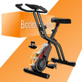 UMAY Bicicleta estática - resistencia magnética, plegable, 136 kg, 16 Niveles