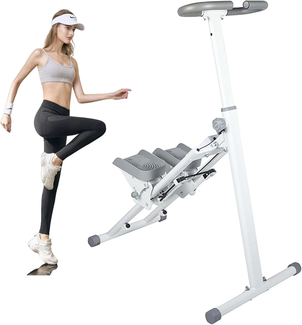 Stepper vertical - entrenamiento de cuerpo completo, plegable, ajustable
