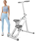 Stepper vertical – entrenamiento de cuerpo completo, diseño compacto, plegable, ajustable
