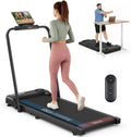 Cinta para caminar – plegable, funcionamiento silencioso, pantalla LED, 10 km/h, THERUN
