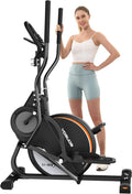 YOSUDA Elipticas fitness casa: resistencia magnética, inclinación ajustable, 8 kg, 16 Niveles