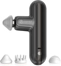 Pistola de masaje - funcionamiento silencioso, diseño portátil, gris