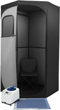 Sauna de vapor portátil – plegable, con mando a distancia, diseño portátil, uso doméstico, 220 V
