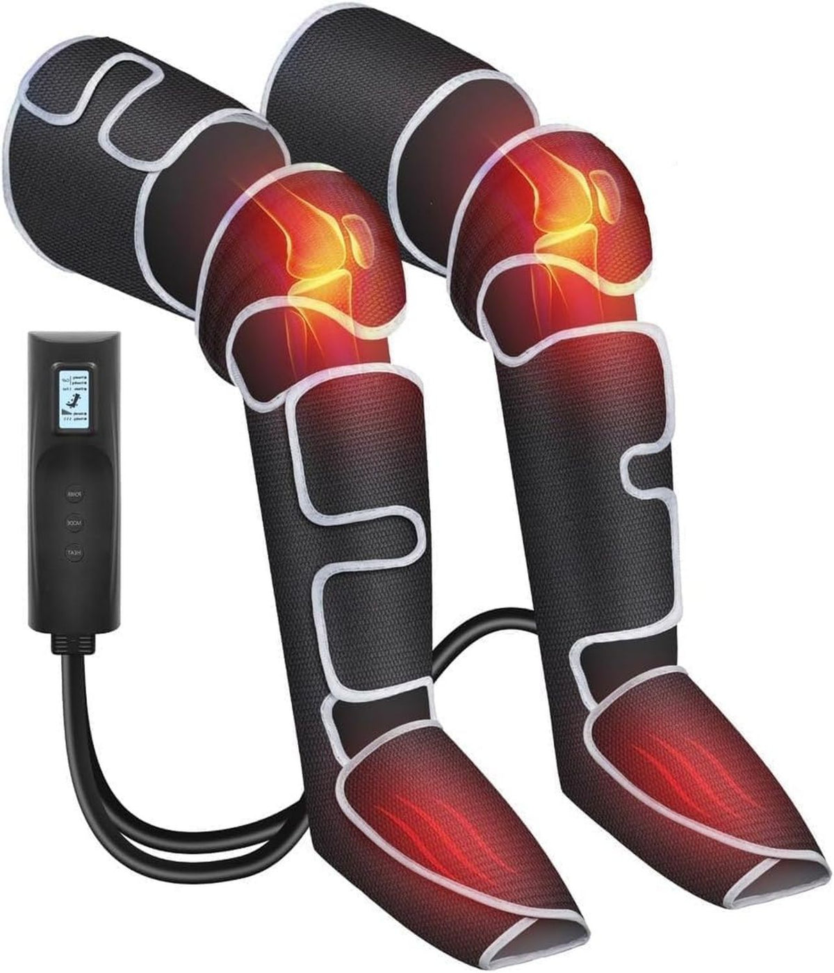 COMFIER Masajeador eléctrico: función de calor, masaje por compresión de aire, de pie