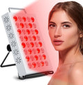 Panel de terapia de luz roja - con temporizador, pantalla LED, uso doméstico, 660nm, 850nm, 40 LED