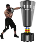 Saco de boxeo: de pie, base rellenable con agua, 80kg, 60kg