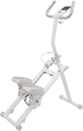 Escalera de fitness plegable con manillar para entrenamiento cardiovascular