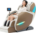 Sillón de masaje – posición de gravedad cero, entrenamiento de cuerpo completo, tecnología 3D/4D, beige