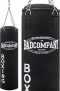 Saco de boxeo - estructura de acero, 80 x 30 cm, 100 x 30 cm, Bad Company