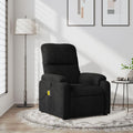 Sillón de masaje - ajustable, negro